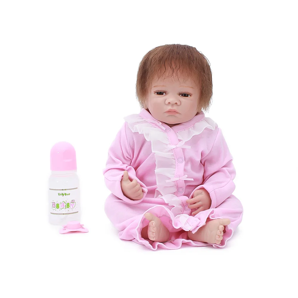 

Bebes reborn 20"50cm silicone reborn baby dolls soft touch real baby newborn doll alive child gift bonecas reborn