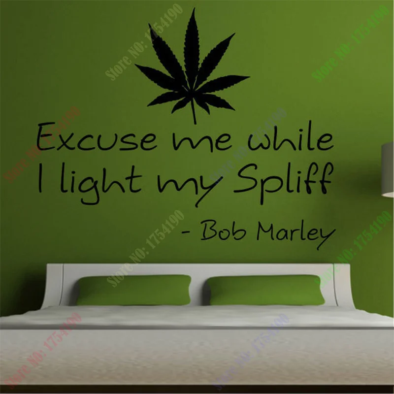 New Arrival Hot Bob Marley Wall Art Sticker Decal Diy New Arrival Hot Bob Marley Wall Art Sticker Decal Diy Home Decoration Mural Removable Room 70x57cm In Stickers From