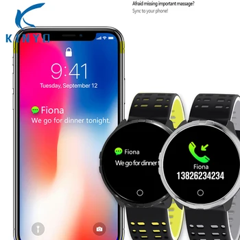 

Smart band Blood oxygen Heart rate monitor fitness bracelet IP68 waterproof Watch remote camera control sport smart wristband