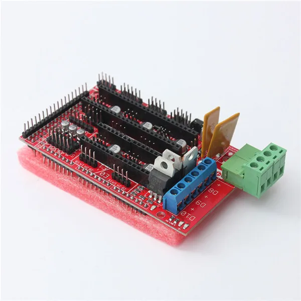 Полный комплект для 3D принтера RAMPS 1 4 Mega 2560 MK3 тепловая кровать LCD2004 шаговый