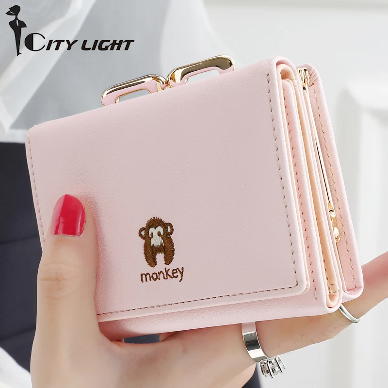 New Fashion Lovely Money Pattern Women Wallets Short Hasp PU Leather Money Bag Wallet Ladies Clutch Cute Coin Purse Card Holder New Fashion Lovely Money Pattern Women Wallets Short Hasp PU Leather Money Bag Wallet Ladies Clutch Cute Coin Purse Card Holder