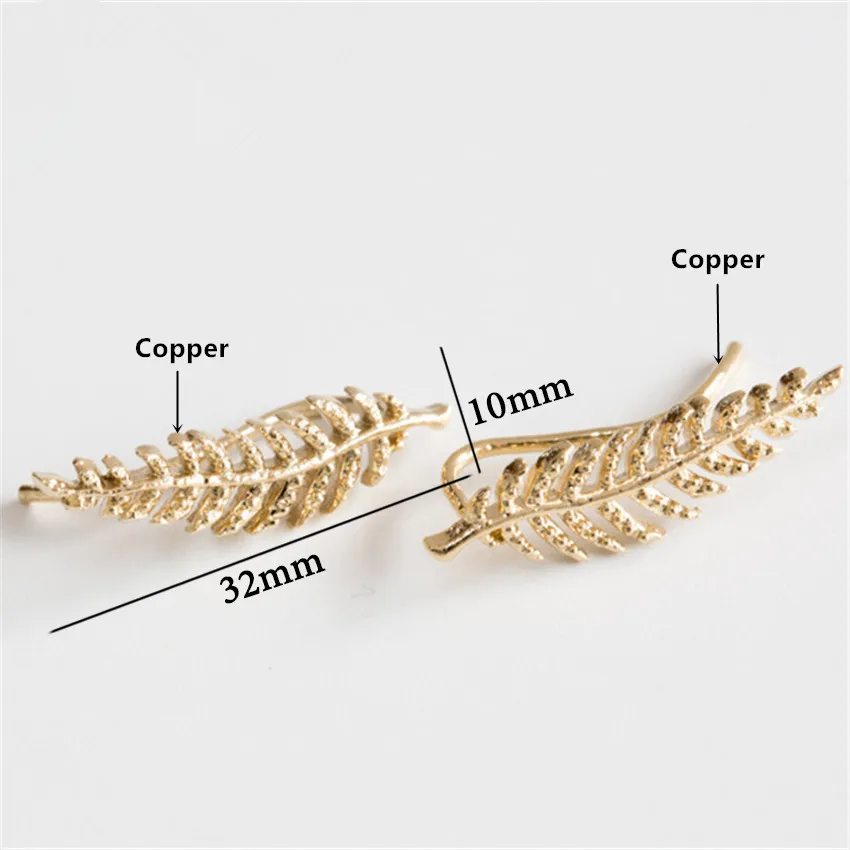 Женские металлические серьги Boucle D'oreille богемные золотые для ушей манжеты