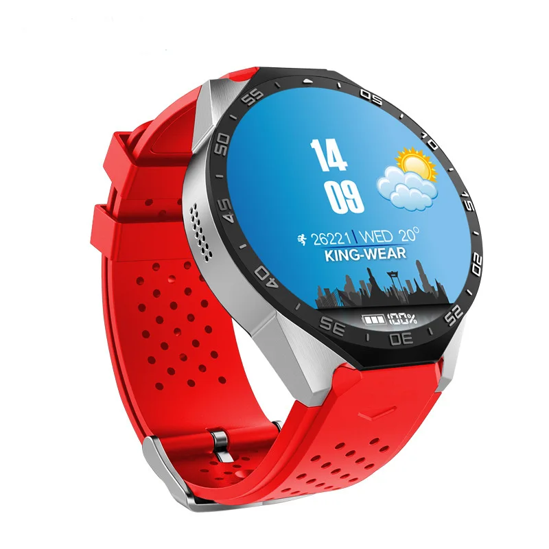 Smart Watch KW88 Android 5.1 Smartwatch GPS+WiFi+512M RAM+4G ROM+ Camera + Heart Rate Monitor Smartwatch For Ios Android PK 1WO