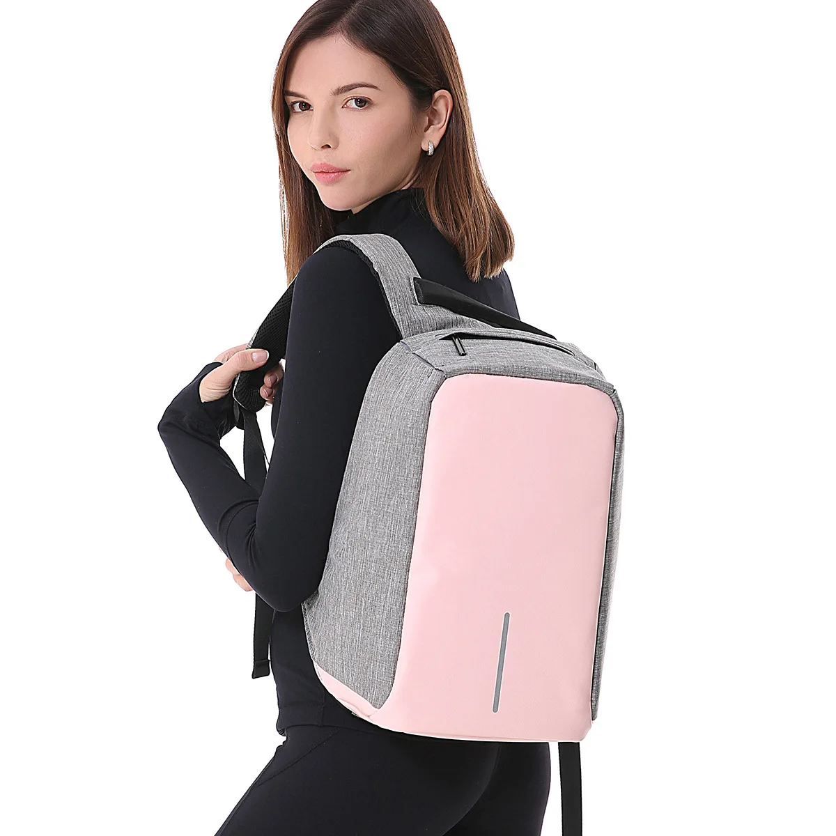 

Guard Oxford Male Large Capacity Functional Casual Backpack Fashion Package