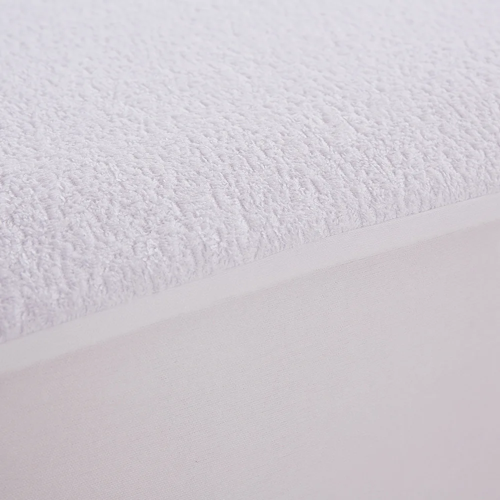 Najtaniej 160X200cm materac wodoodporny pokrowiec luksusowy frotte ochraniacz na materac na elastycznej ofercie Drop Shipping Kekegentleman