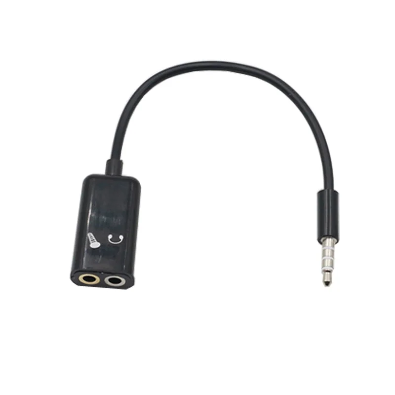One minute two audio cable with wheat two in one adapter cable5