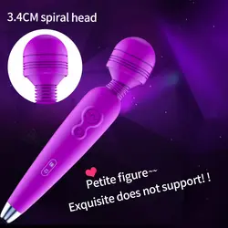 Мощная волшебная палочка AV Вибратор секс-игрушка для женщин Стимулятор клитора G Spot массажный фаллоимитатор вибратор для взрослых