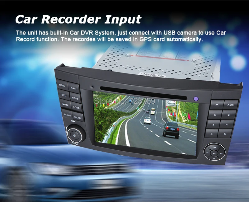 Cheap Pure Android 5.1 for Mercedes CLS Class W219 DVD Player GPS System Navigation System with 3G WiFi 15