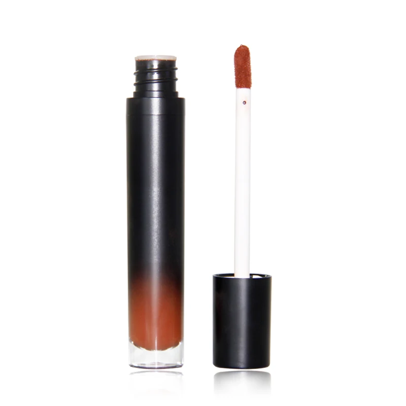 

NEW Professional Makeup Velvet Nude Lip gloss Waterproof Liquid Matte Lipstick Long lasting Black Lipstick Set Korean Cosmetics