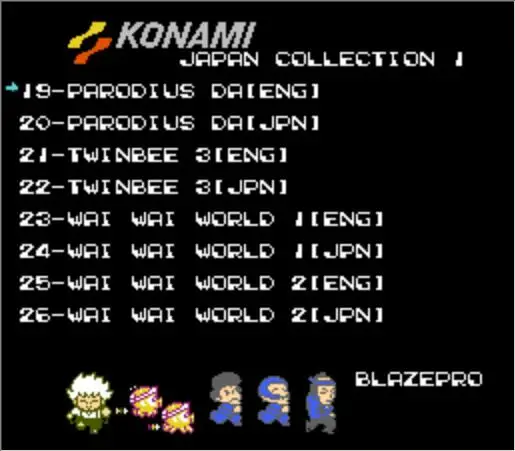 FC Konami Japan Collection 1 Game 3