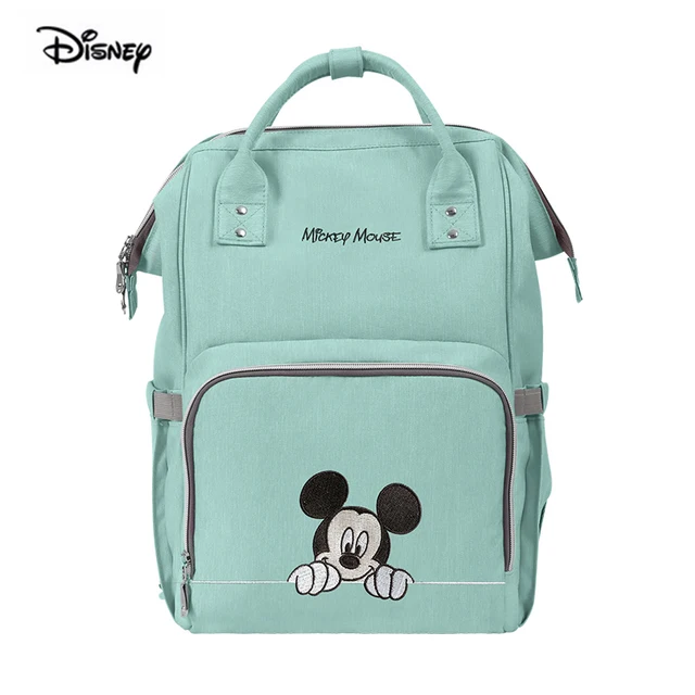 Disney Mickey Mouse Baby Bag For Mother Large Capacity Mom Pregnant Disney Mickey Mouse Baby Bag For Mother Large Capacity Mom Pregnant Women Ny Waterproof Polyester Maternity