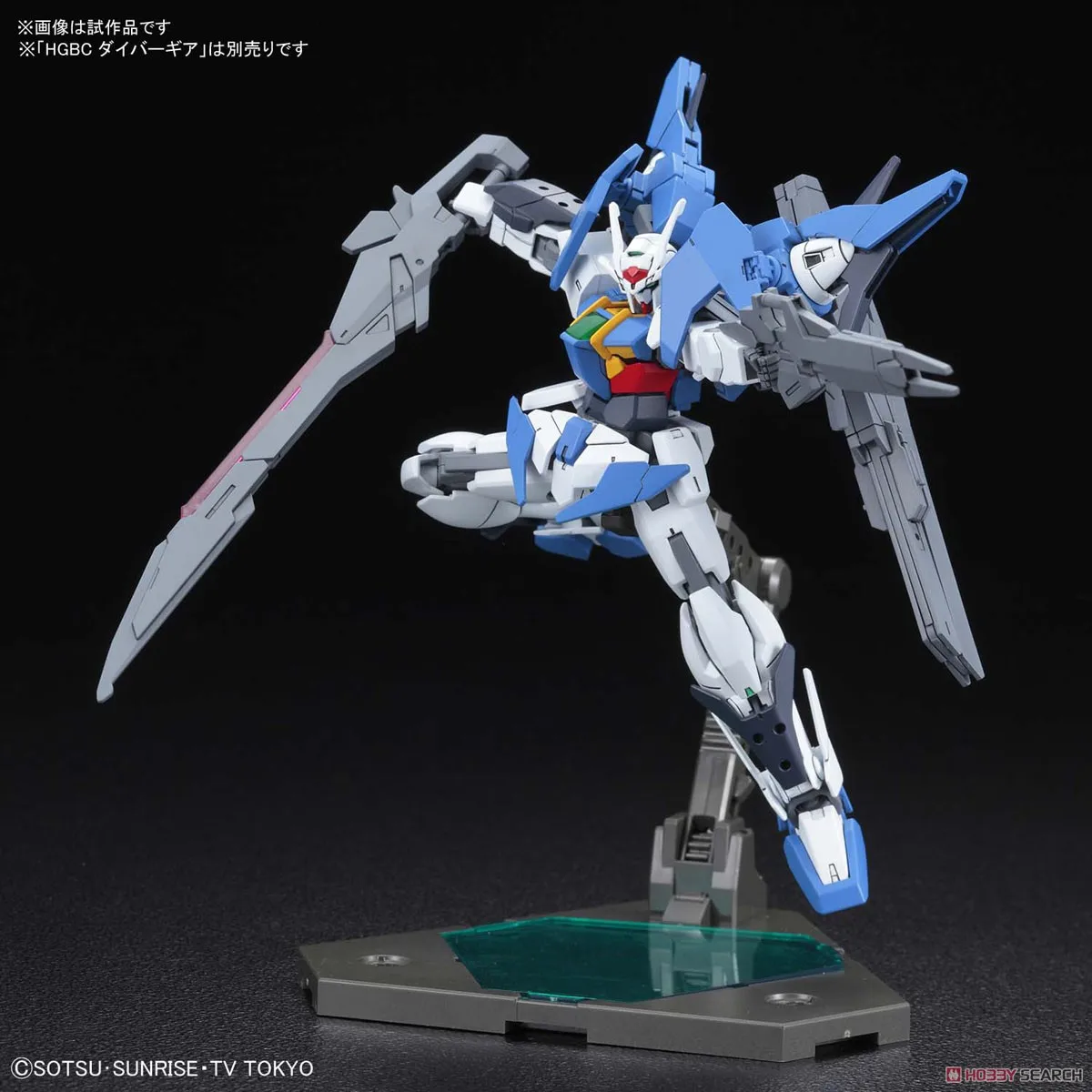 Bandai Gundam 1/144 HGBD Gundam 00 Sky Сборная модель наборы фигурки пластмассовые игрушечные модели