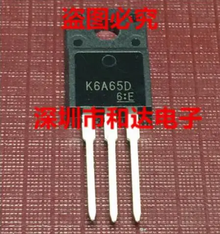 10 шт. TK6A65D K6A65D TO-220F | Электроника