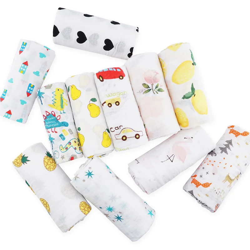 Muslinlife Cotton Baby Blanket Soft Wrap Babys, Newborn Baby Muslin