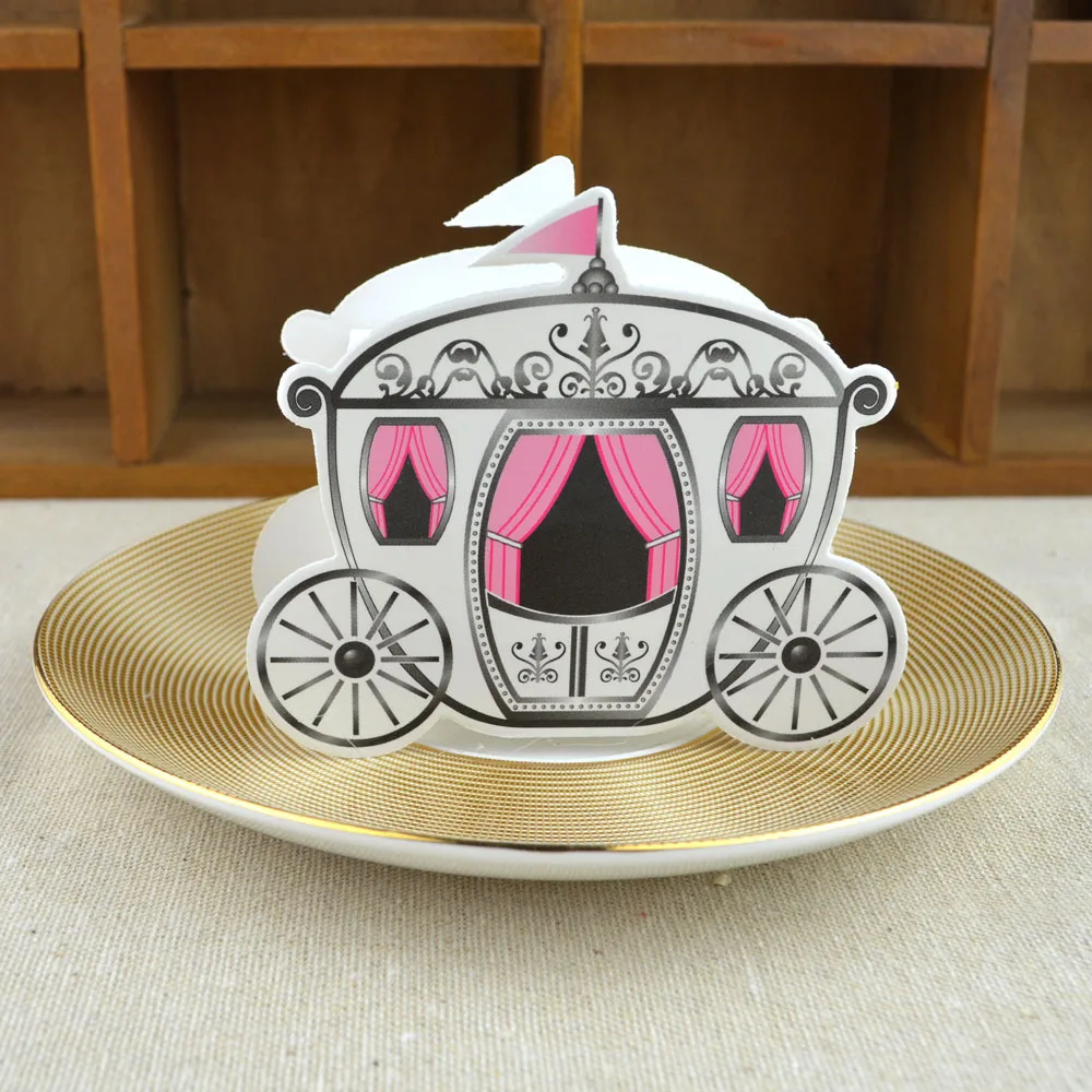 Candy Box Bag Chocolate Paper Gift Box Vintage Car For Birthday