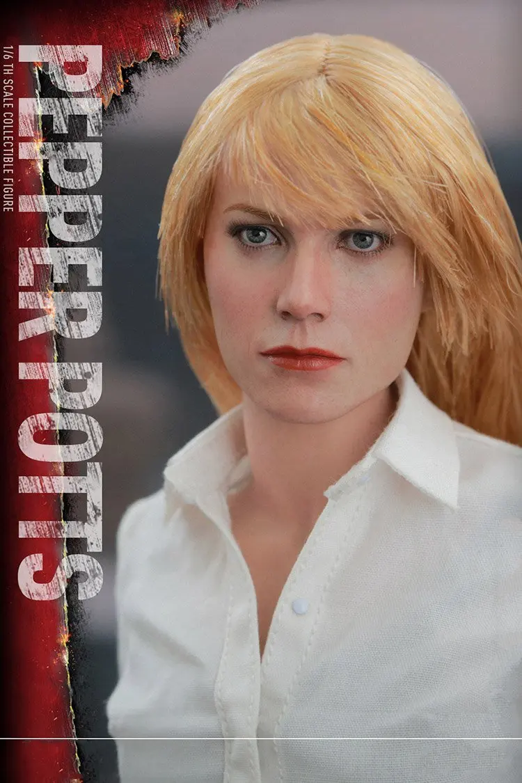 

HT MMS310 The Avengers Iron Man 3 1/6 Scale Pepper Potts 12" Collectible Action Figure