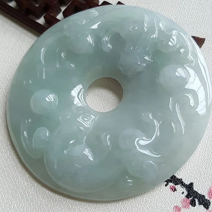 A cargo Jade brave embroidery pendant pieces of financial resources to roll buckle send a certificate | Украшения и аксессуары