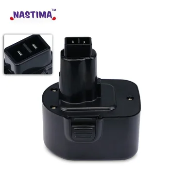 

2.1Ah 12V Replacement Battery for Dewalt DE9074 DW9071 DW9072 DC9071 DE9037 DE9071 DE9072 DC540K 152250-27 2812B DW904 Ni-CD