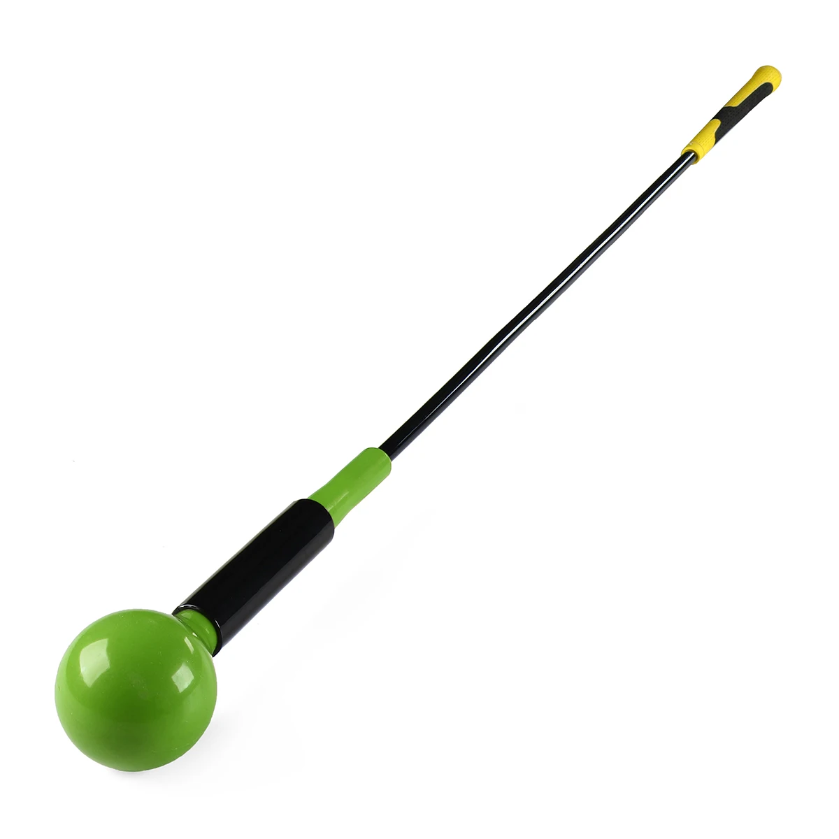 120 см гольф для комнатных и уличных игр качели инструменты начинающих вспомогательное оборудование для обучения качели палка оборудование для гольфа - Цвет: Зеленый