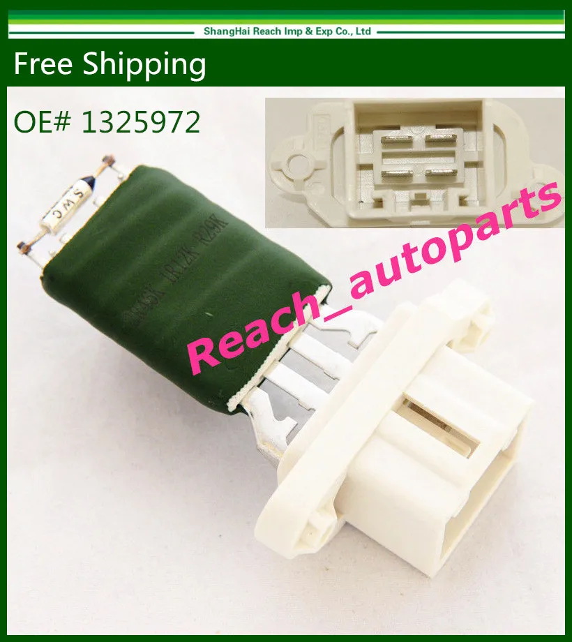 Heater Motor Fan Blower Resistor For [2008 2013] Hatchback Ford Fiesta Mk6 OE 3M5H 18B647 AC