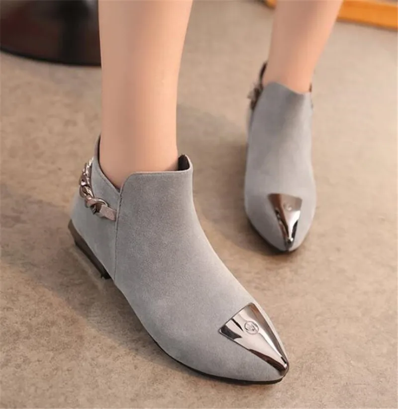 Botines Mujer 2018 Thigh High Boots Martin Shoes Female Fashion Point Toe Square Heels Women Spring Autumn | Обувь