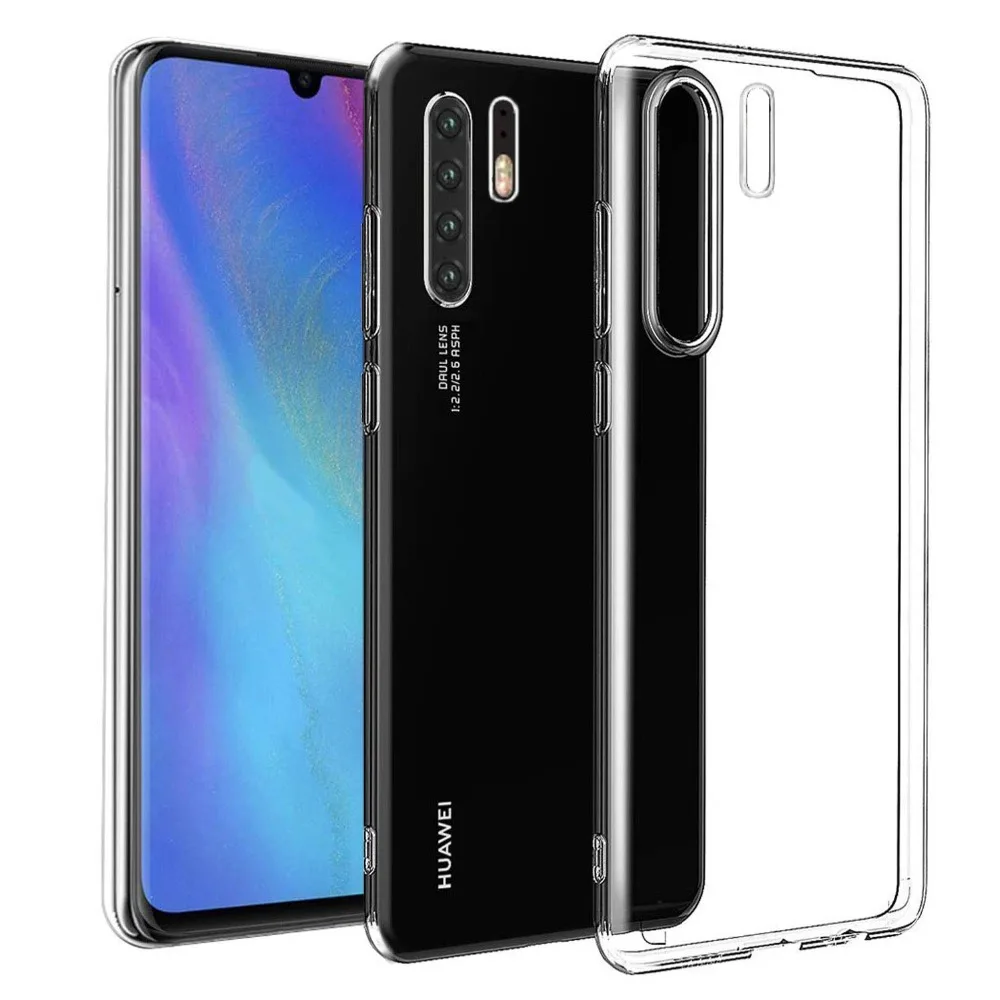 Мягкий чехол для телефона иp ТПУ прозрачные чехлы huawei P30 Pro Чехол прозрачный с