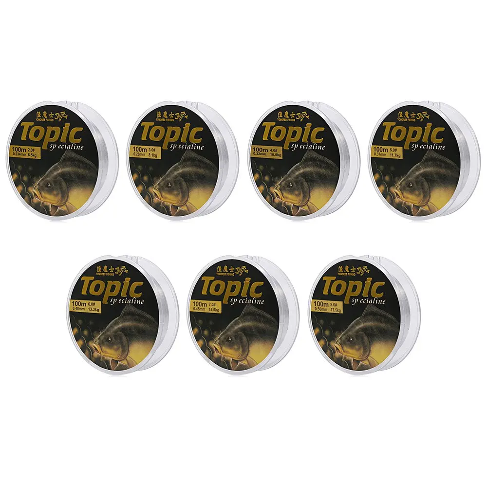 Carp Fishing Rope Wire 100m Super Strong Nylon Fishing Line Japan Monofilament Nylon Fishing Carp Fishing Rope Wire 100m Super Strong Nylon Fishing Line Japan Monofilament Nylon Fishing