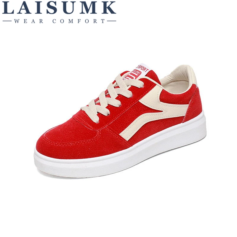 

2019 LAISUMK Women Canvas Shoes Trainers Girls Fashion Shoes Casual Shoes Femme Tenis Feminino Californias Sneakers