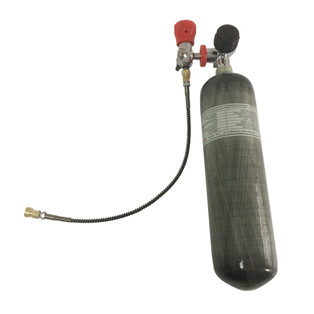 

Acecare 3L CE EN12245 HP 4500psi Carbon Fiber Pcp Paintball Tank Compressed Air Cylinder With Valve And Fill Station