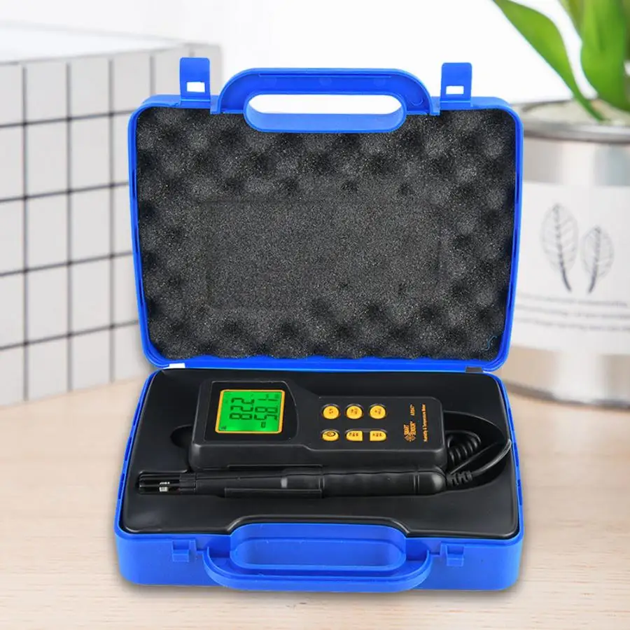 

SMART SENSOR Humidity Meter AR847 Digital Thermometer Hygrometer Humidity Temperature Meter Gauge Sensor