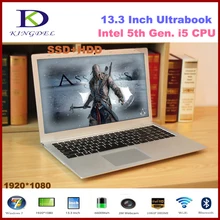 13.3” netbook Intel Core i5 5200U Dual Core ultra slim laptop HDMI WIFI Bluetooth 8GB RAM+256GB SSD+1T HDD2.2GHz 3M Cache F200