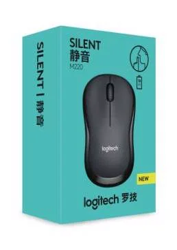 Logitech M220 Wireless Mute Mouse Notebook Computer Office Girl