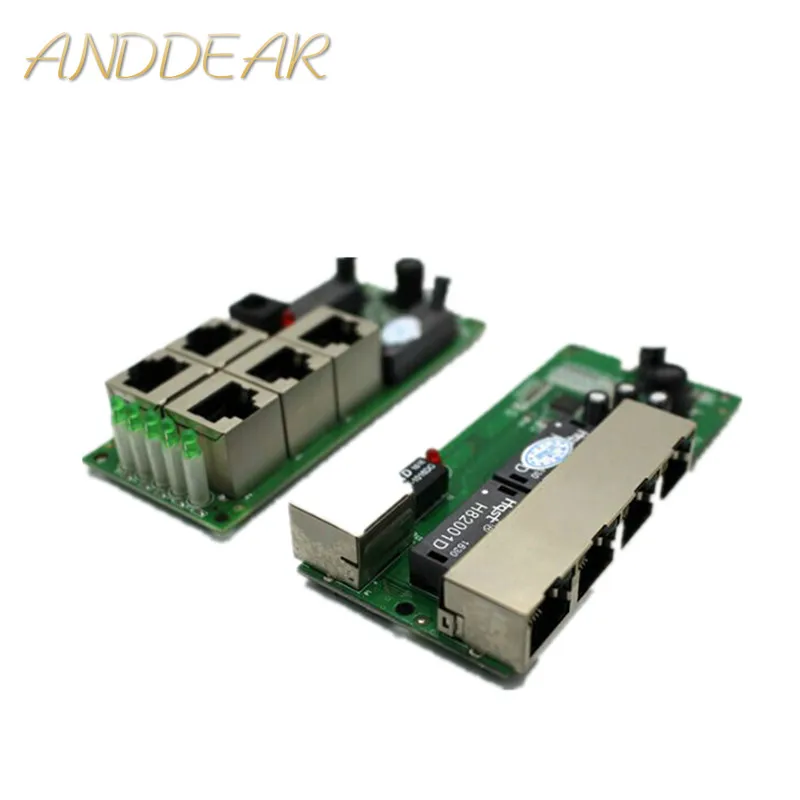 high quality mini cheap price 5 port switch module manufaturer company PCB board 5 ports ethernet network switches module company