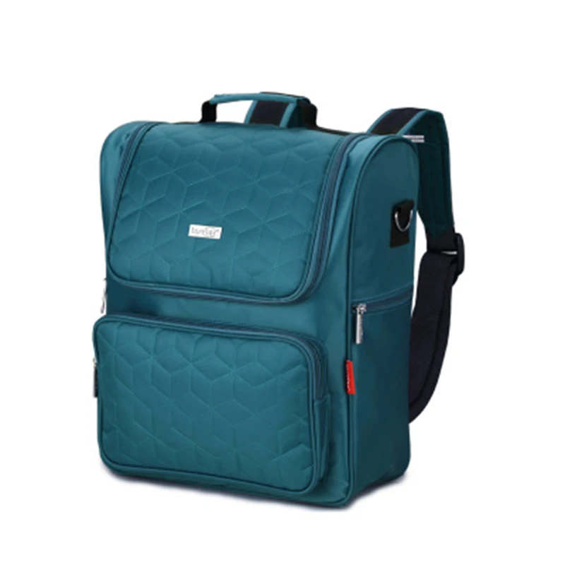Baby Diaper Bag 4 PcsSet Waterproof Toddler Nappy Bags Multifunction Mummy Baby Care Milk Bottle Insulation Backpack BB6033 (17)