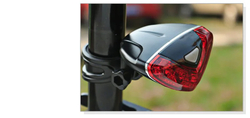 Cheap Bicycle Rear Tail light Red LED Flash Lights Cycling Night Safety Warning Lamp Bike Outdoor tail light Accessories 20