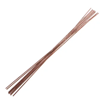 

10pcs Flat Silver Electrode Low Temperature Phosphor Copper Welding Rods HL201 Selffluxing Brazing Alloy Soldering and Brazing