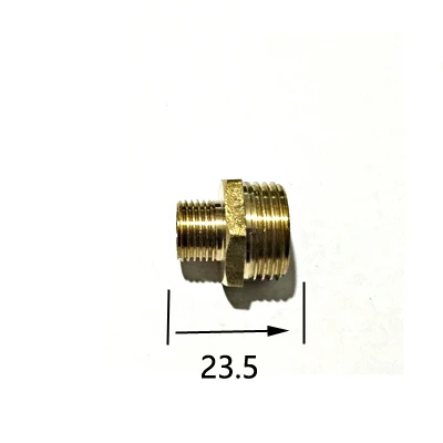 1/4 &quotBSP Male x 1/2&quot BSP длина 23 5 мм соединение с шестигранной латунной трубкой адаптер