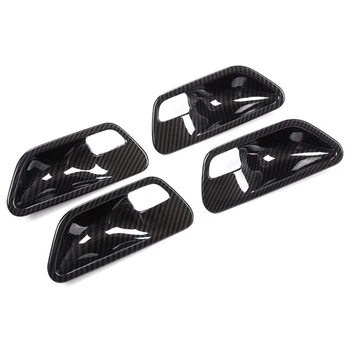 

Carbon Fiber Car ABS Door Handle Bowl Trim Cover Sticker for BMW 3 4 Series f30 f32 f35 316i 318i 320li 2013-2019 Accessories