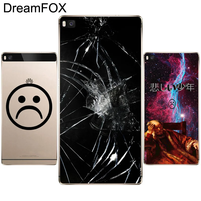 DREAMFOX N192 грустный мальчик Смешные миров Мягкий ТПУ силиконовый чехол для Huawei P8 P9 P10