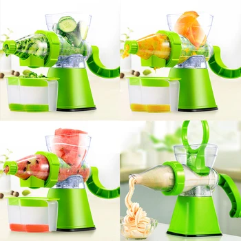 

Juicer Manual Hand Fruit Vegetables Slow Juicers Lemon Extractor Machine Blend Fresh Health Crank Juicer Corn Kitchen Tools