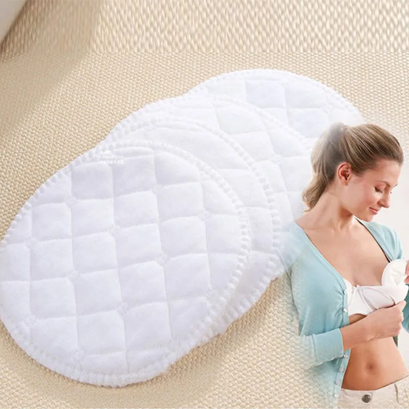 1 PC Reusable Nursing Breast Pads Washable Soft Absorbent protector