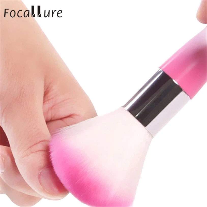 

Hot! Soft Nail Art Dust Brush Manicure Tool Nail Brush Beauty Cosmetic Brush Nail dust cleaning brush Random color X0424 3 20