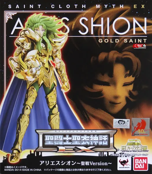 BANDAI Tamashii nairs, "ST Seiya", рисунок в виде мифа, Экс, фигурка-Aries Shion Holy War, версия
