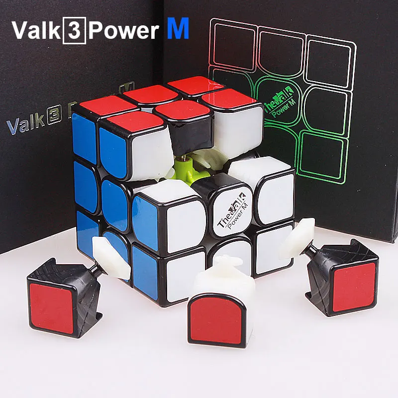 Qiyi The valk 3 power M magnetic Magic Speed Cube 3x3x3 Professional valk3 magnets Puzzle Cubo