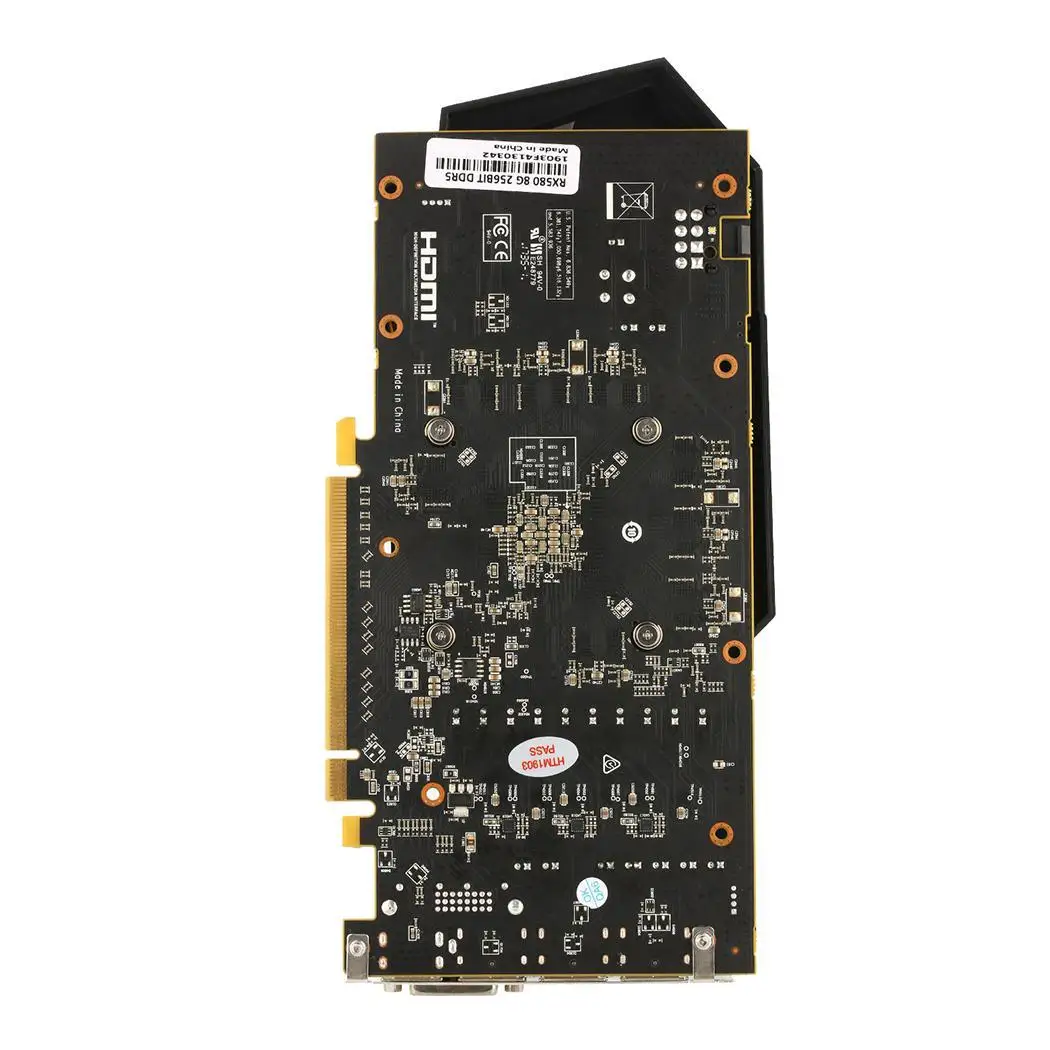 2019 новый оригинальный RX580 2048 SP 8G GDDR5 PCI Express x16 3 0 видеокарта игровая внешняя для