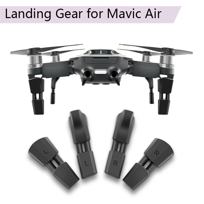 

Rubber Landing Gear Height Extender Leg Protector shock absorption for DJI Mavic Air FPV Drone Protective Support Gimbal Camera