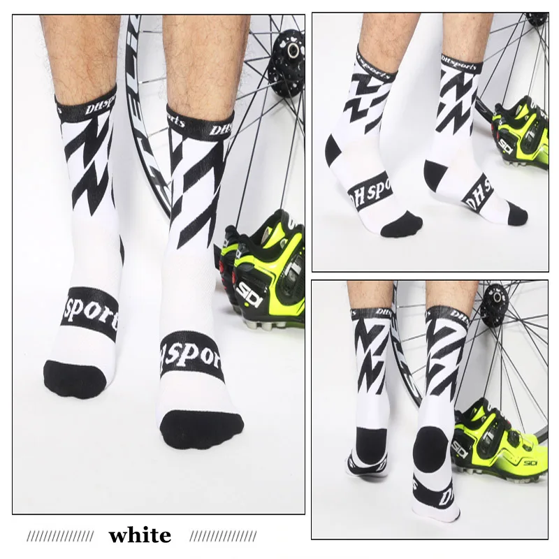 DH-SPORTS, профессиональные носки для езды на велосипеде, повседневные спортивные тренировочные Дышащие носки для баскетбола, бега, футбольного футбола, Лидер продаж - Цвет: 5