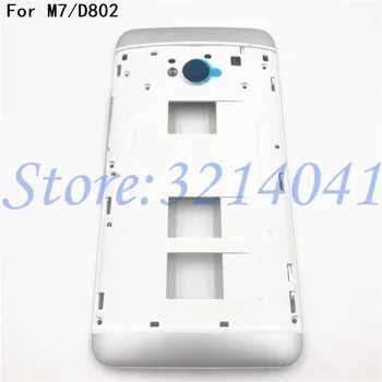 

Original New 4.7 inches Front Bezel Housing LCD Frame For HTC One Dual Sim 802t 802d 802w M7 Front Housing Faceplate