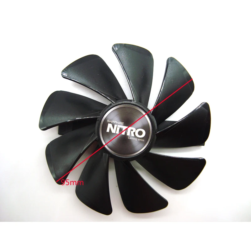 95 мм CF1015H12D DC12V кулер вентилятор Замена для Sapphire NITRO RX480 8G RX 470 4G GDDR5 RX570 4G/8G D5 RX580 8G OC