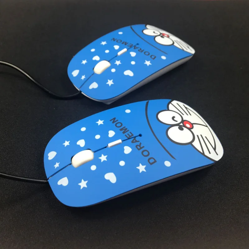 Милый мультфильм Дора Мечта мышь мыши Doraemon личности 1600 Точек на дюйм проводная